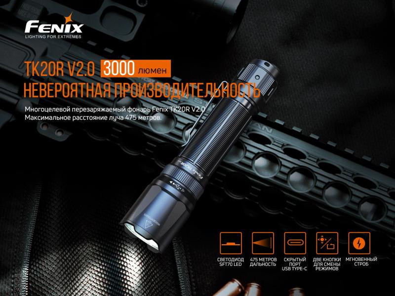 Buy Fenix ​​TK20R V2.0 Lantern Fenix ​​TK20R V2.0