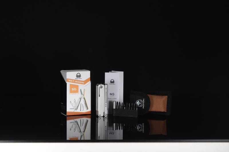 Купити Міні мультитул Roxon M3 зі змінними бітами, сірий