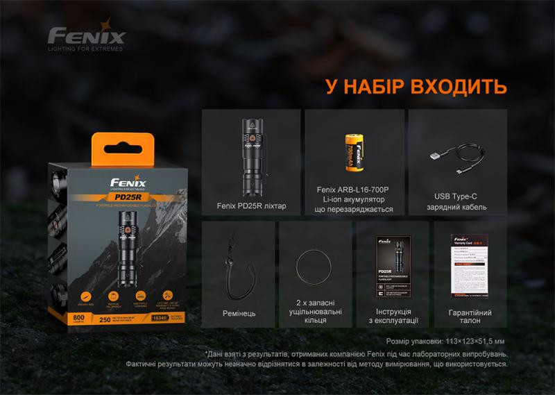 Buy Fenix ​​PD25R Lantern Fenix ​​PD25R