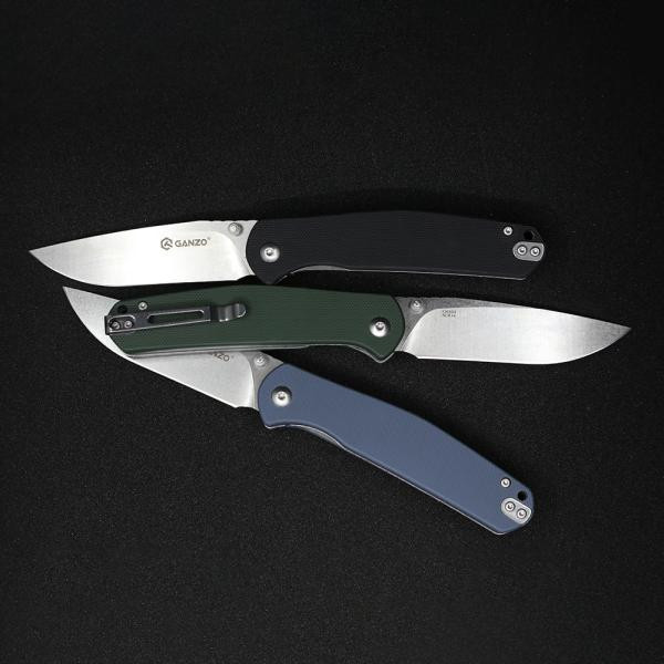 Купити Ніж складаний Ganzo G6804 ciрий