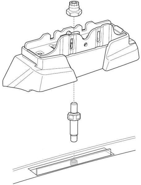 Купити Монтажный комплект Thule 7121 для BMW 6-series (G32)(Gran Turismo) 2017→ (TH 187121)