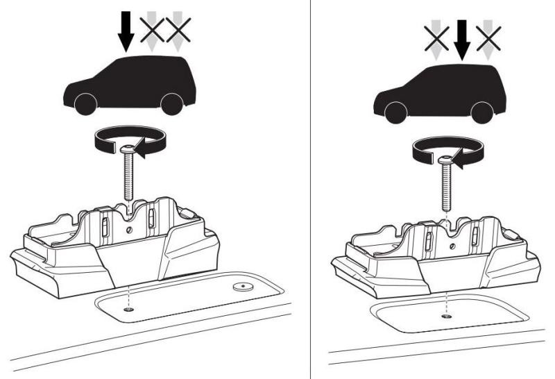 Купить Монтажный комплект Thule 7120 для Fiat Doblo (mkII) 2010-2022; Opel Combo (mkIV)(D) 2011-2017 (TH 187120)