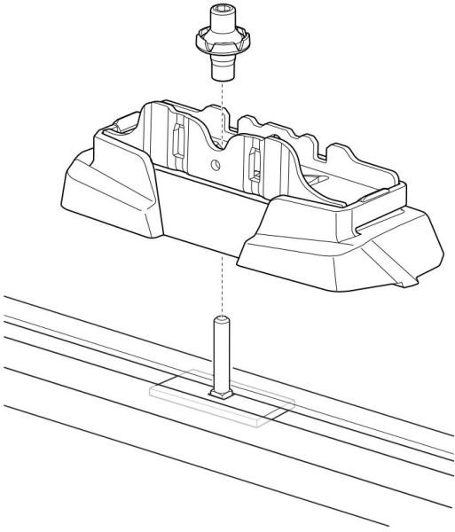 Купить Монтажный комплект Thule 7018 для Ford Focus (mkII)(wagon) 2004-2008 / Galaxy (mkII) 2006-2010 (TH 187018)