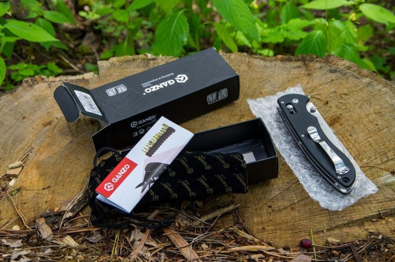 Купити Ніж складаний Ganzo G740-BK чорний