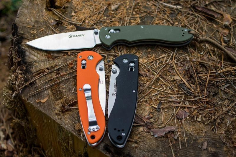 Купити Ніж складаний Ganzo G740-BK чорний