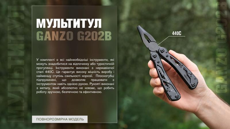 Buy Multi Tool Ganzo G202B