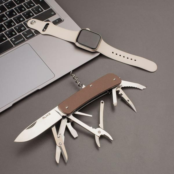 Купити Багатофункціональний ніж Ruike Criterion Collection L41 коричневий