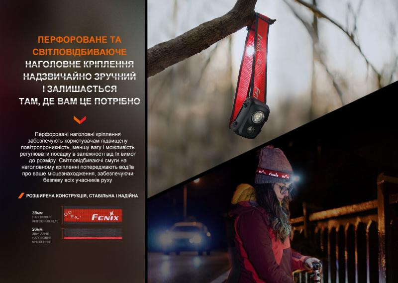 Купить Ліхтар налобний Fenix HL16 AAA рожевий