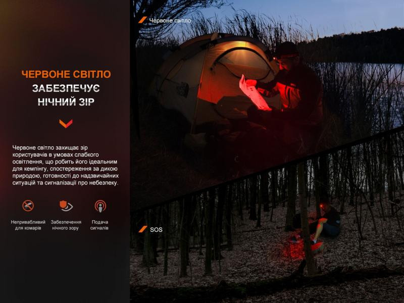 Купить Ліхтар налобний Fenix HL16 AAA рожевий