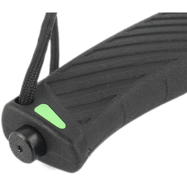 Купити Ніж Ganzo G8012V2-BK чорний (G8012V2-BK) з паракордом