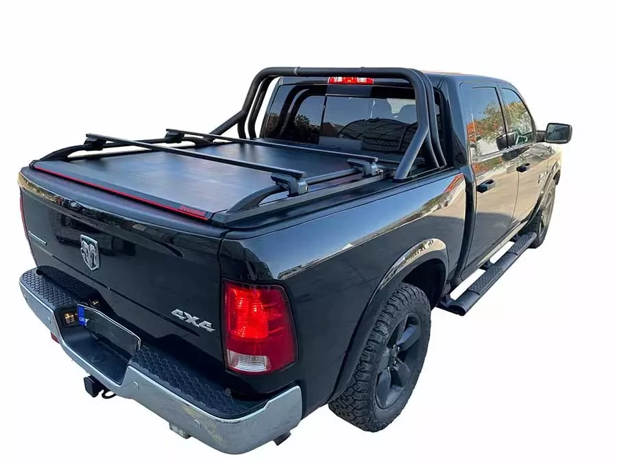 Купити Ролет для Dodge Ram 2022+ (1500-1500 TRX-1500 CLASSIC) матовий чорний (версія BASIC + S-KIT)