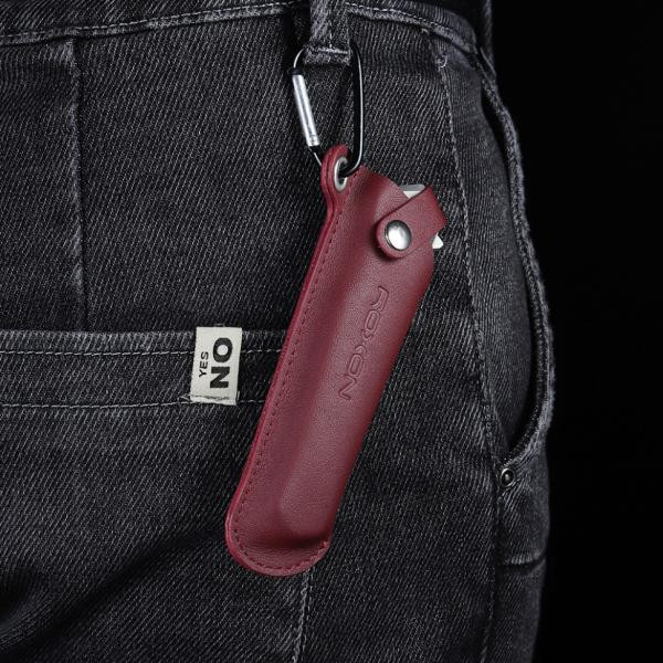 Купити Чохол шкіряний для К1, бордовий