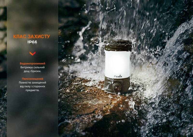 Купити Ліхтар кемпінговий Fenix CL26R Pro, мармуровий білий