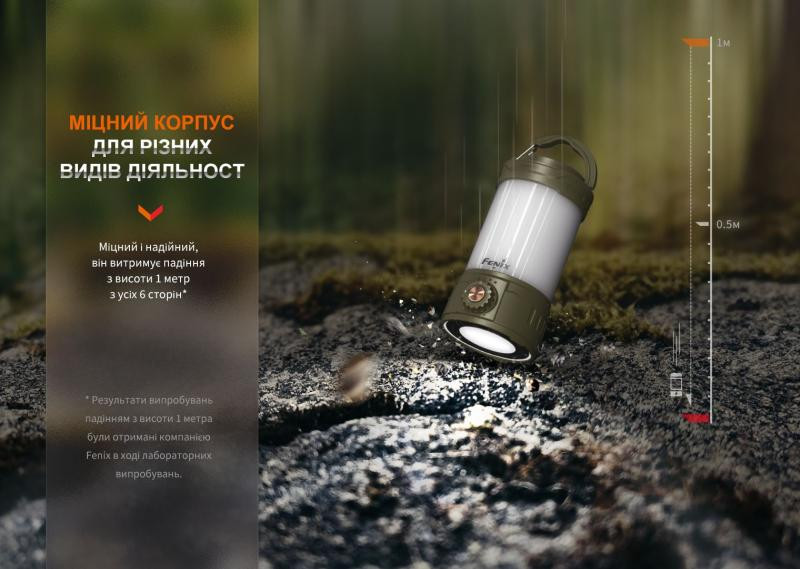 Купити Ліхтар кемпінговий Fenix CL26R Pro, мармуровий білий