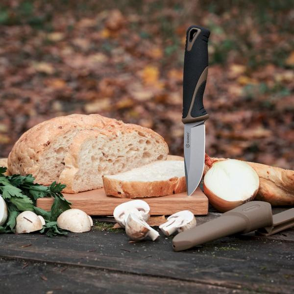 Купити Ніж Ganzo G807-DY бежевий з ножнами