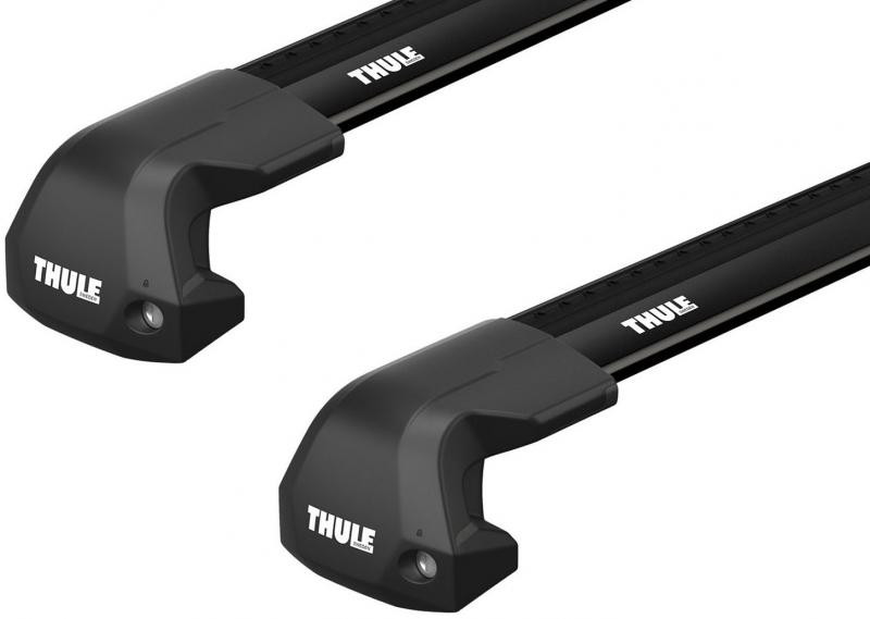 Купити Багажник в штатные места на рейлингах Thule Wingbar Edge Black для Volkswagen Touareg (mkIII) 2023→ (TH 7215B-7214B-7207-7193)