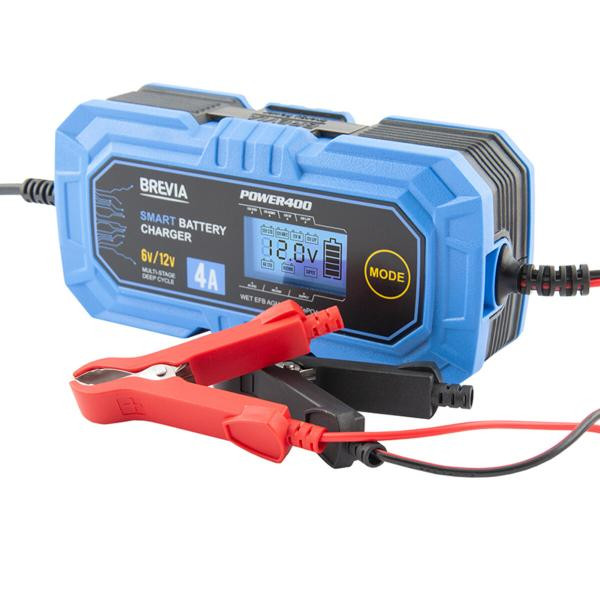 Купити Зарядний пристрій АКБ Brevia Power400 6V/12V, 4A