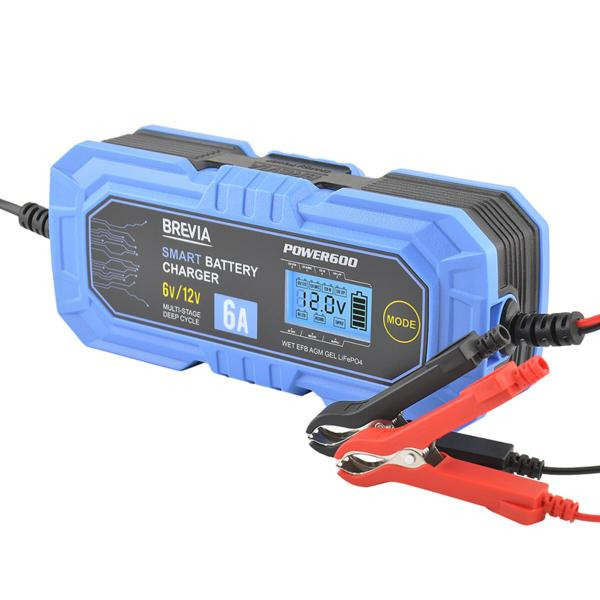 Купить Зарядное устройство для АКБ Brevia Power600 6V/12V 6A