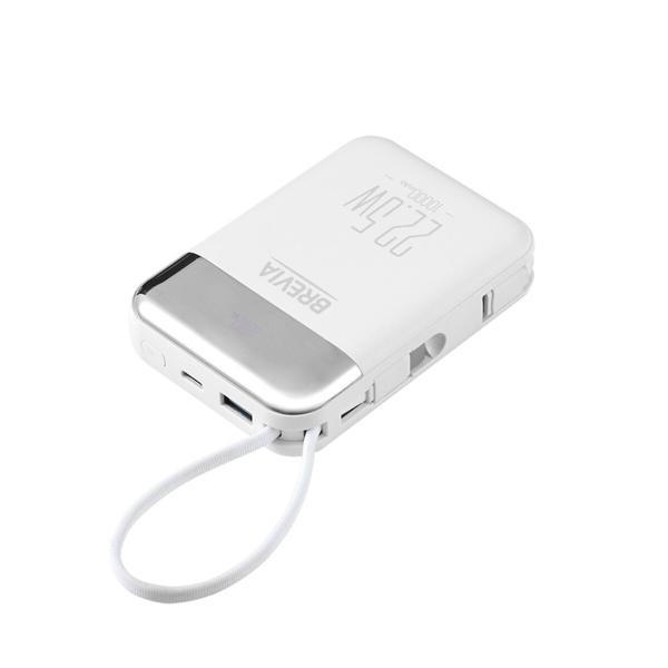 Купити Повербанк (Power Bank) Brevia 10000mAh 22.5W Type-C+Lightning Cable, Li-Pol, LCD