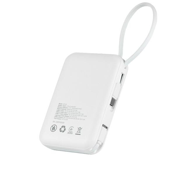 Купити Повербанк (Power Bank) Brevia 10000mAh 22.5W Type-C+Lightning Cable, Li-Pol, LCD
