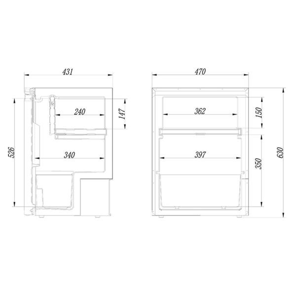 Buy Refrigerator Automobile Brevia 65l (LG Compressor) 22815