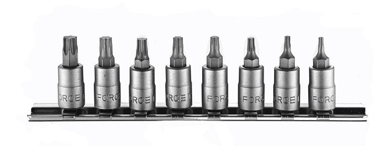 Buy 1/4 "set of Golovko-Bit Torx 8 BC (T8-T40) (Force 20812)