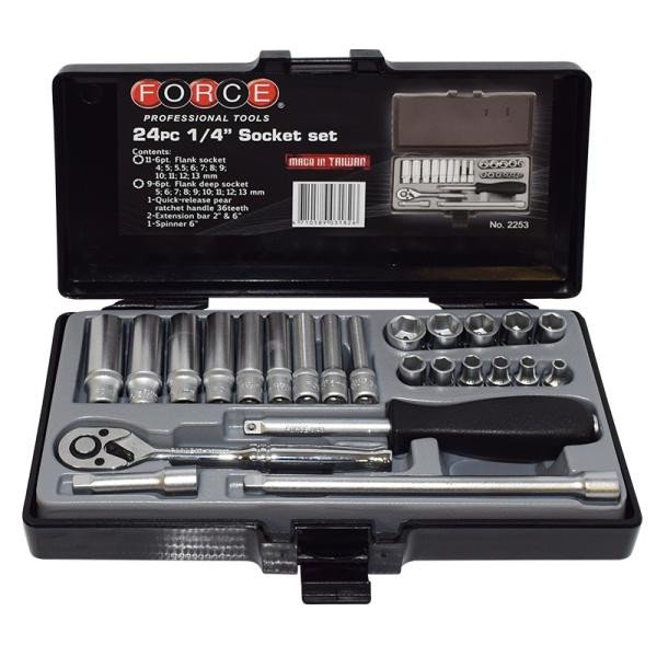Buy 1/4 "Instrument set 24 p. (Force 2253)