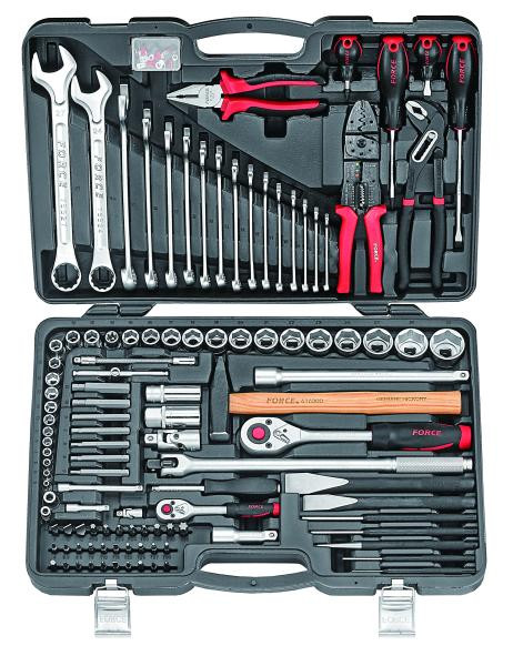 Купить 1/4" и 1/2" Набор инструмента 139 пр. (FORCE 41391)