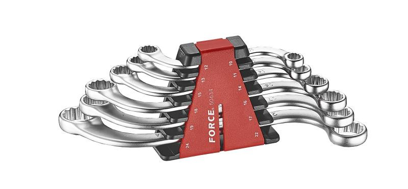 Купити Набор ключей S-обр. 6 пр. (10-24 мм) (FORCE 50634)