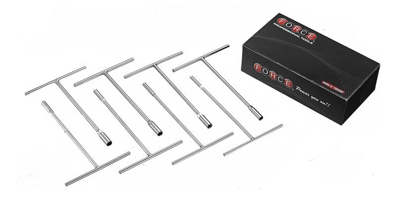 Купити Набор 6-гр. Т-обр. торцевых ключей 8 пр. (6-13 мм) (FORCE 50652)