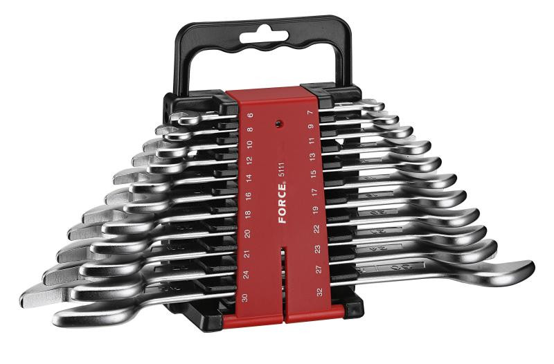 Купити Набор ключей рожковых 11 пр. (6-32 мм) (FORCE 5111)