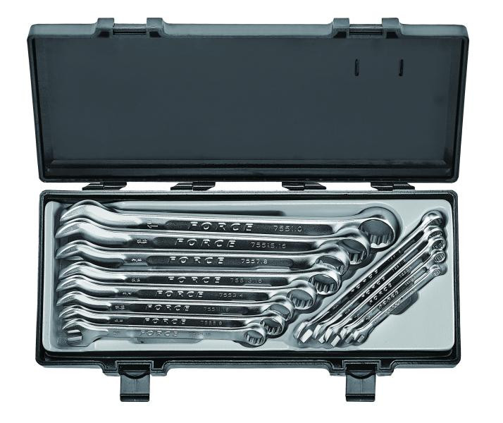 Купити Набор ключей рожково-накидных 13 пр. (1/4"-1") (FORCE 5134)