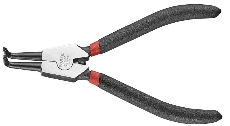 Купити Щипцы для снятия стопорных колец отогнутые на 90° (разжим), L=140 мм (FORCE 60905ABO)