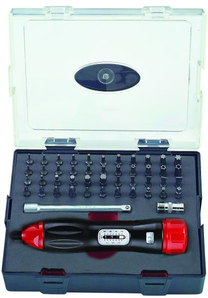 Купить Отвертка динамометрическая в наборе 47 пр. (1-5 Nm) (FORCE K64706)