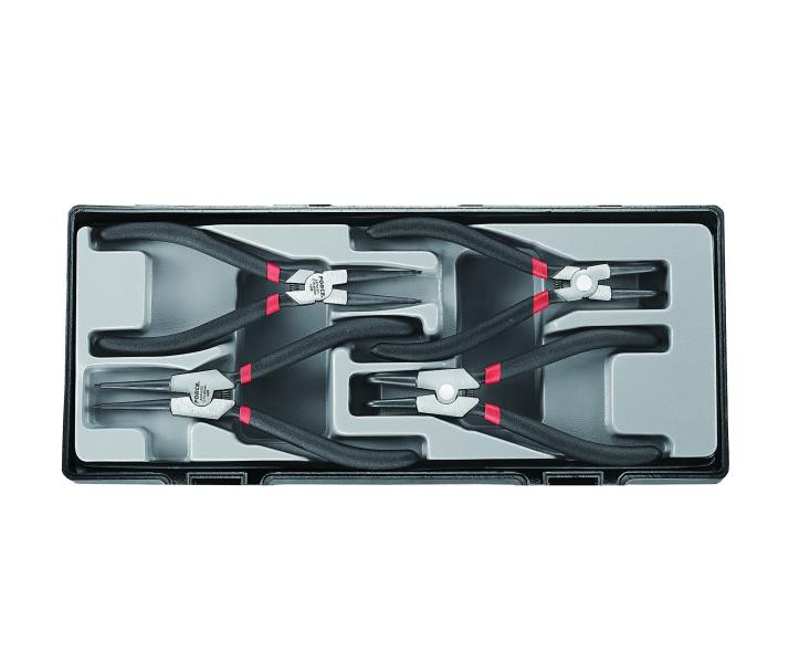 Купити Набор съемников стопорных колец 4 пр. (FORCE T5043A)