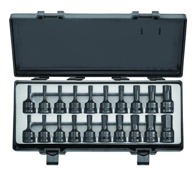 Купить 1/2" Набор головок-бит Torx и 6-гр. ударных 20 пр. (FORCE 4205)