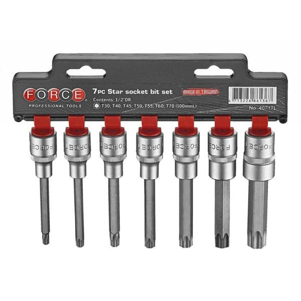 Buy 1/2 "TEHER-BIT-BIT TORX DIVING L = 100 mm 7 BC (T30-T70) (Force 40717l)