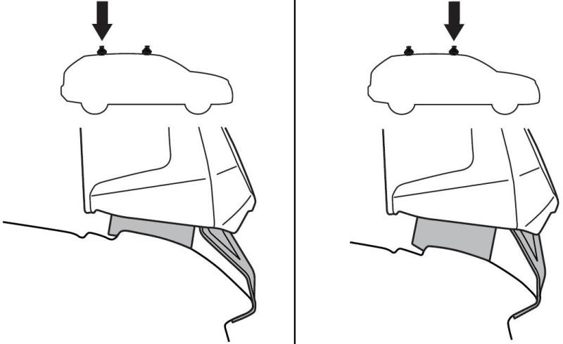 Купити Монтажный комплект Thule 5383 для Toyota Corolla (mkXI)(E160)(универсал) 2012-2019 (TH 145383)