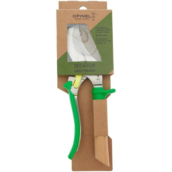 Купить Секатор Opinel Hand Pruner Green