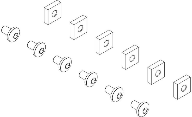 Купить Винты с гайками 54946 (Caprock Platform) (TH 1500054946)
