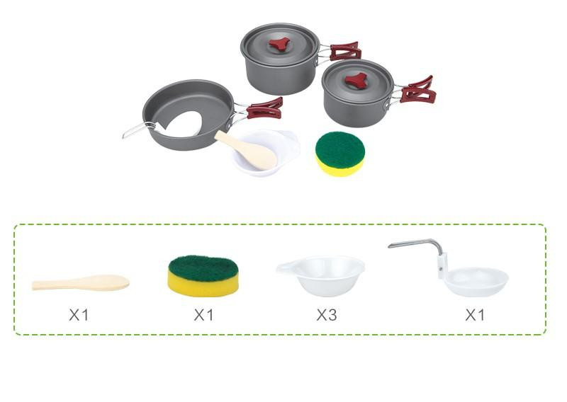 Купити Набір посуду BRS-153