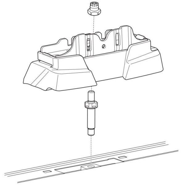 Buy Mounting kit Thule 7204 for Mitsubishi L200 (MKVI) 2023 → (Th 187204)