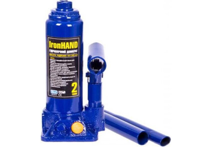 Купити Домкрат гідравлічний пляшковий Vitol 2 т 181-345 мм T90204S/N42001/N42028