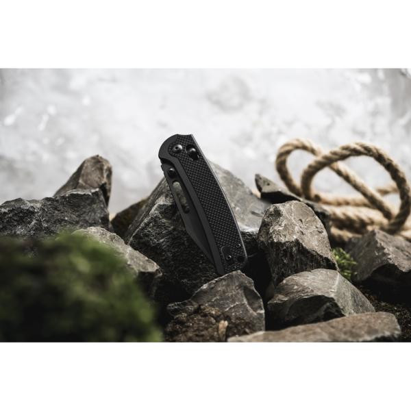 Купить Нiж складаний Ganzo G768PT-BK чорний клинок