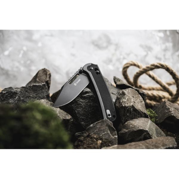 Купить Нiж складаний Ganzo G768PT-BK чорний клинок
