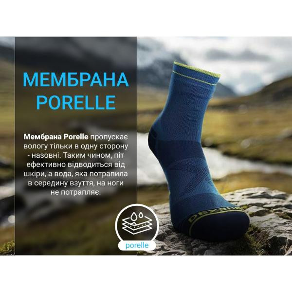 Buy Socks waterproof dexhell Running Lite 2.0 Socks, dark blue, size S (36-38)