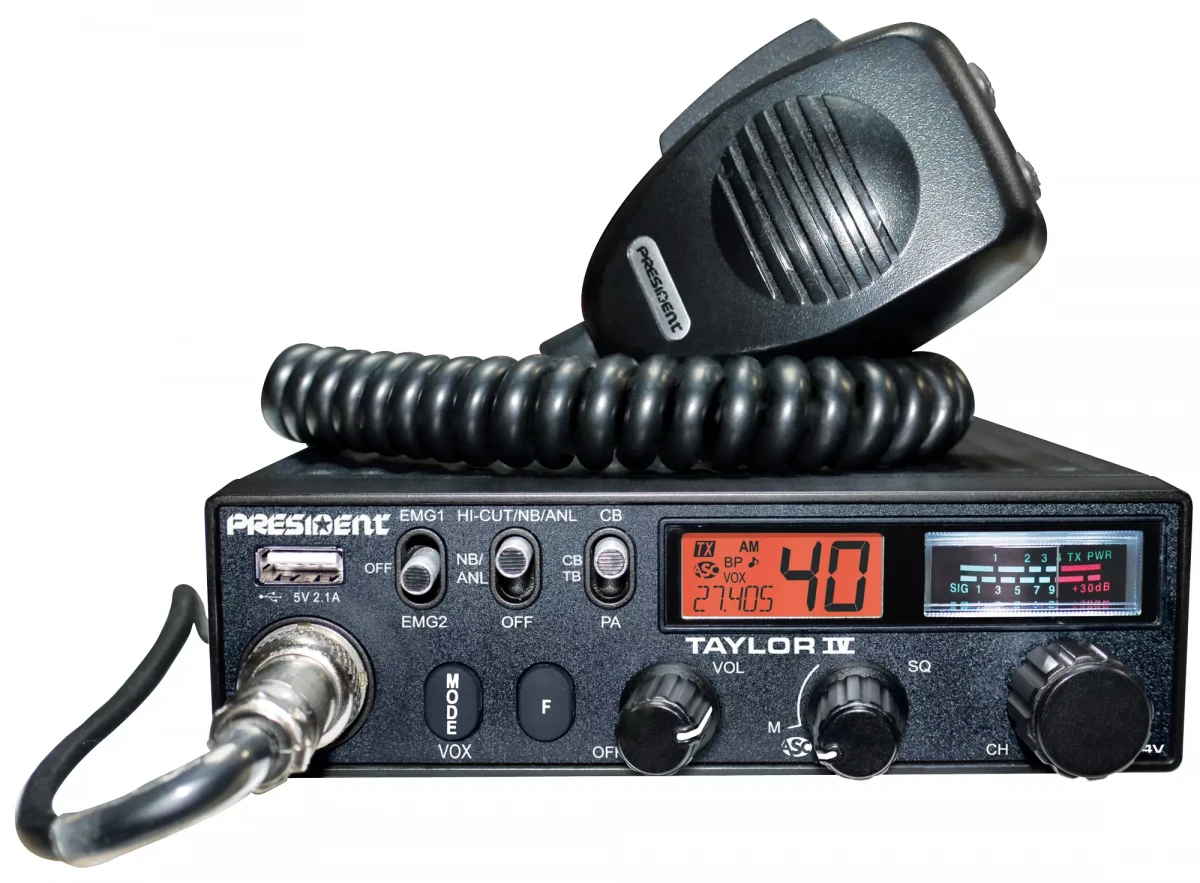 Купити Автомобільна радіостанція President Taylor IV ASC TXPR403