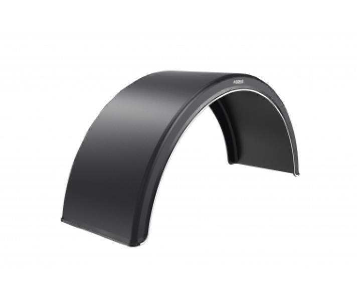 Buy Wing plastic on a trailer with a white strip Domar DK1650, B = 550 mm Domar plastic Italy (DK1650)