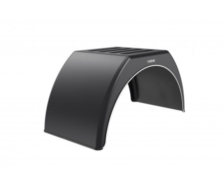 Buy Wing plastic on a trailer with a white strip Domar DK3120, B = 510 mm Domar plastic Italy (DK3120)