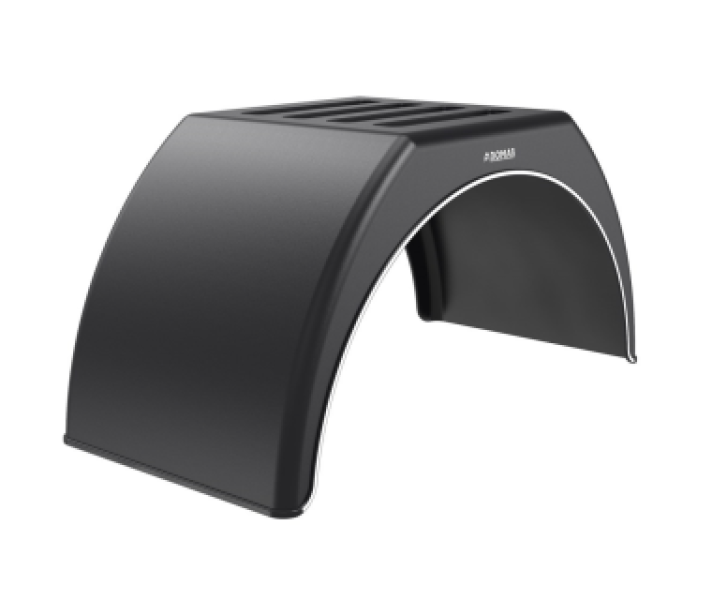 Buy Wing plastic on a trailer with a white strip Domar DK3120, B = 510 mm Domar plastic Italy (DK3120)